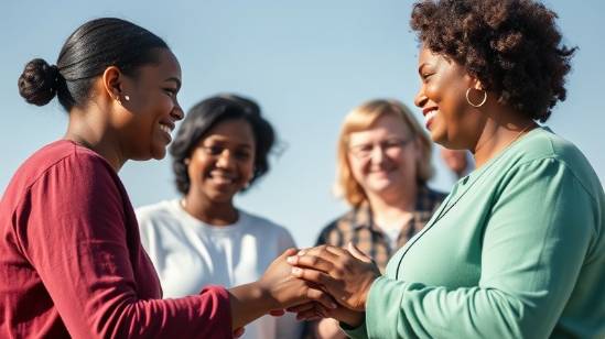 Community organizations partnering together for positive impact.